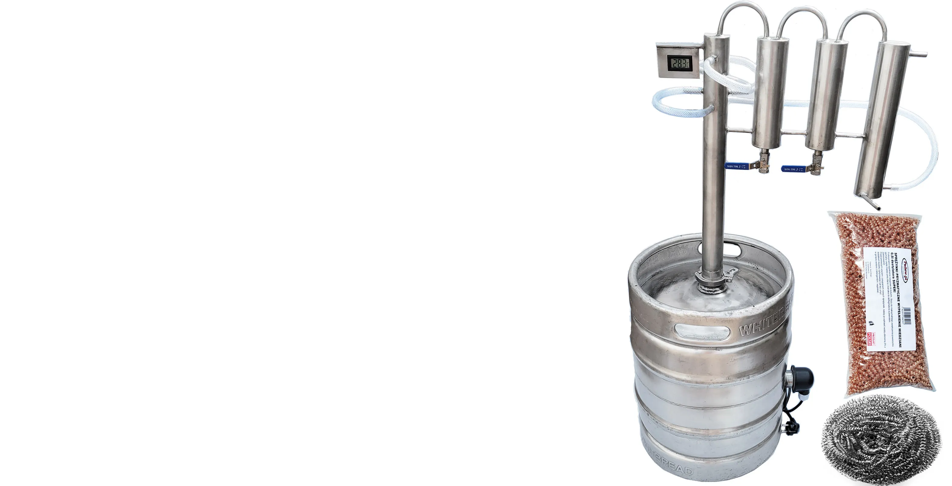 DESTYLATOR  ZIMNE PALCE WHYSY  POT-STILL